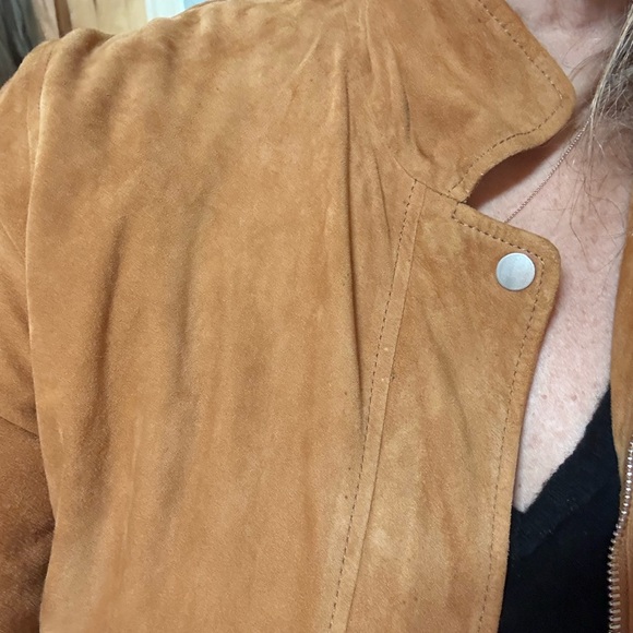 Joseph London tan Sueded Jacket. - Picture 2 of 9